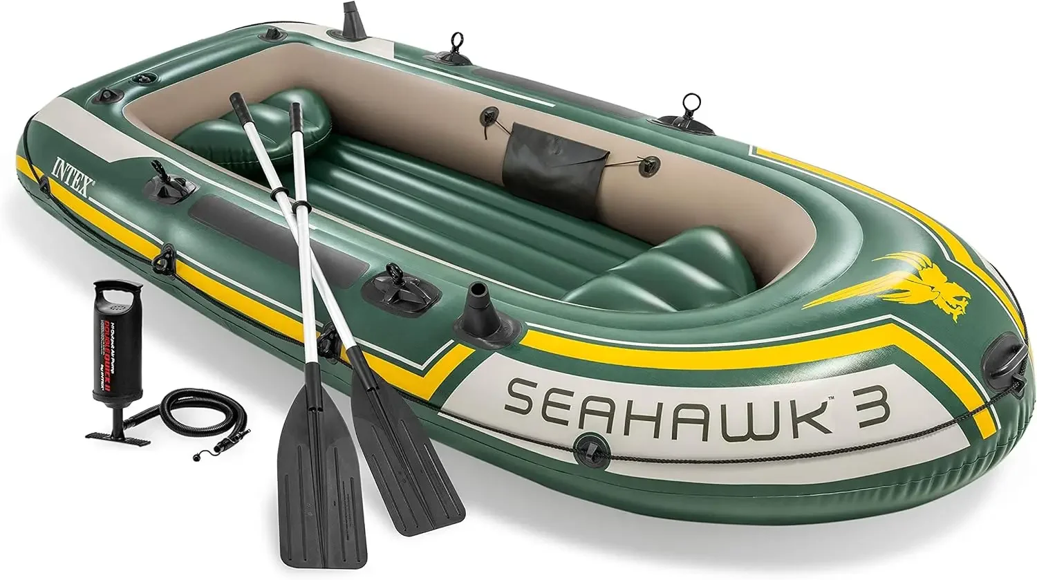 Fishing Rod Boat - ชุดเรือยาง INTEX 66332EP รุ่น Seahawk 2: