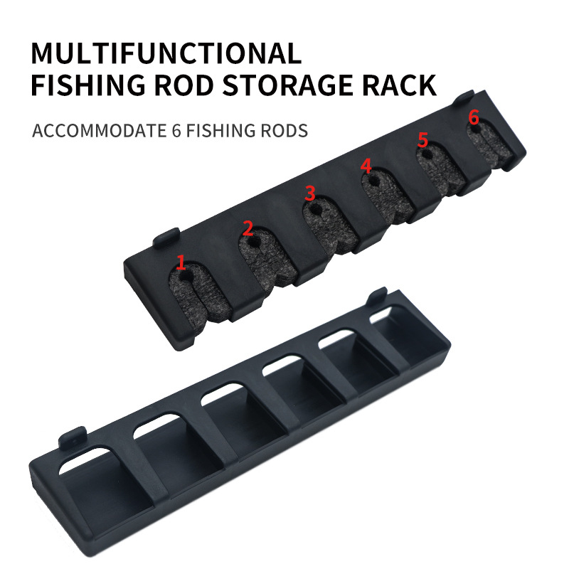 ชั้นวางของ dudukan joran ติดผน - Fishing Rod Spinning บทวิจารณ์และราคา