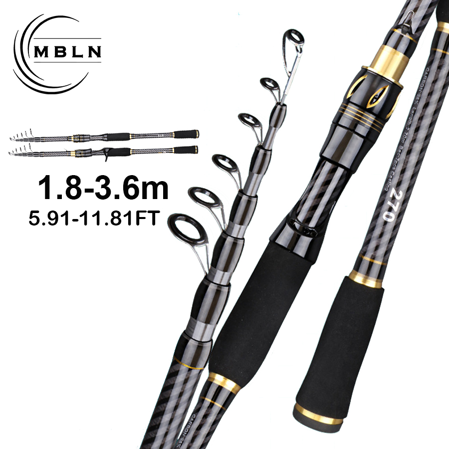 คันเบ็ดตกปลาคาร์บอนไฟเบอร์ MBL - Fishing Rod Surf บทวิจารณ์และราคา
