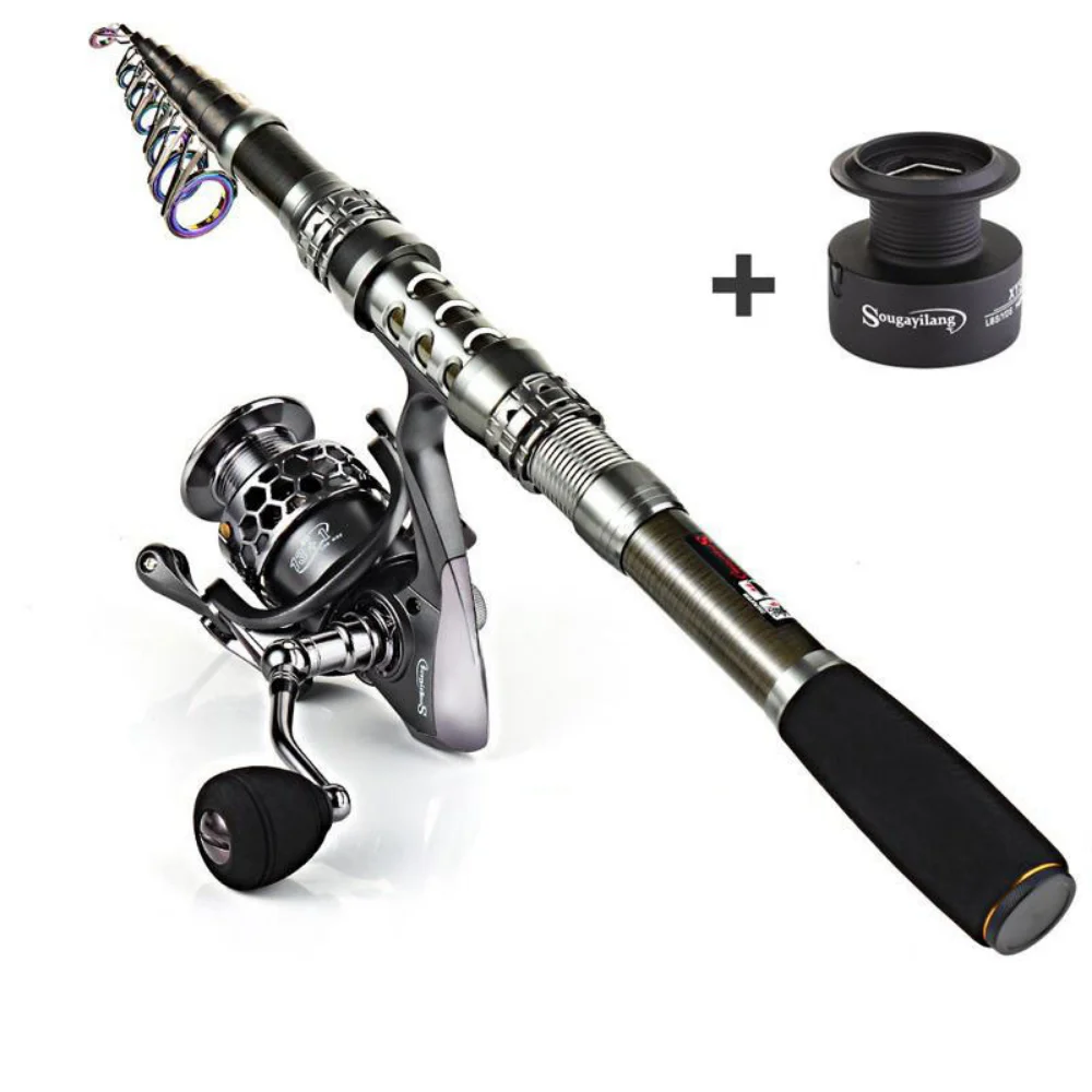 Sougayilang เบ็ดตกปลาสปินนิ่งค - Fishing Rod Surf บทวิจารณ์และราคา