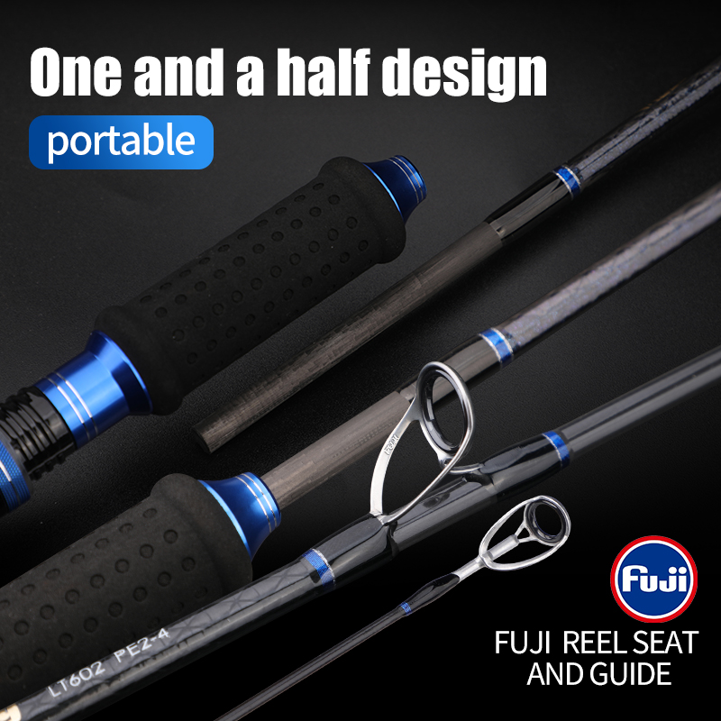 ROLLFISH พรีเมี่ยม 2 ส่วนคาร์บ - Fishing Rod Surf บทวิจารณ์และราคา